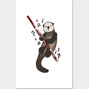 Bassoon Sea Otter Posters and Art